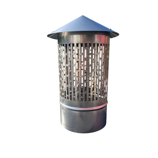 Kipinäsuojallinen piipunhattu