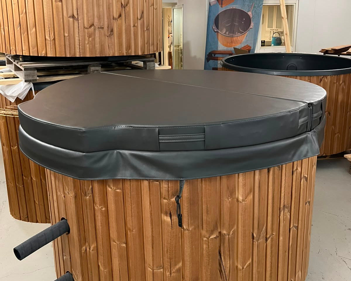 Pyöreä paljun lämpökansi 6 hengen paljuun, Ø 190 cm