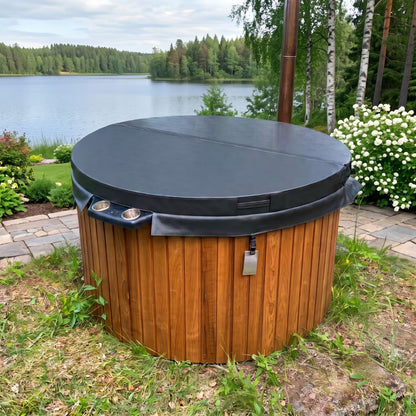 Pyöreä paljun lämpökansi 5 hengen paljuun, Ø 170 cm
