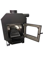 Paljun kamina 45kW kolmella vesilletkun lähdöllä