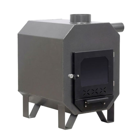 Paljun kamina 45kW kolmella vesiletkun lähdöllä